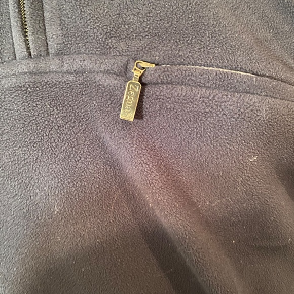 ZEGNA Men’s Black Lightweight Fleece Sz XL - Picture 4 of 8